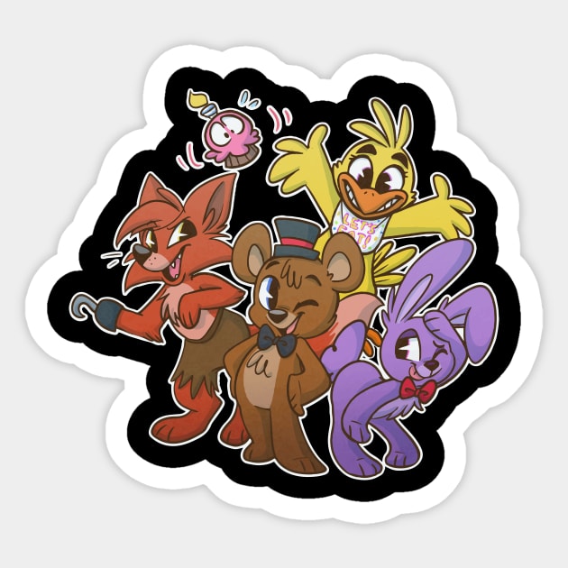 Freddy and Friends Sticker by Nini